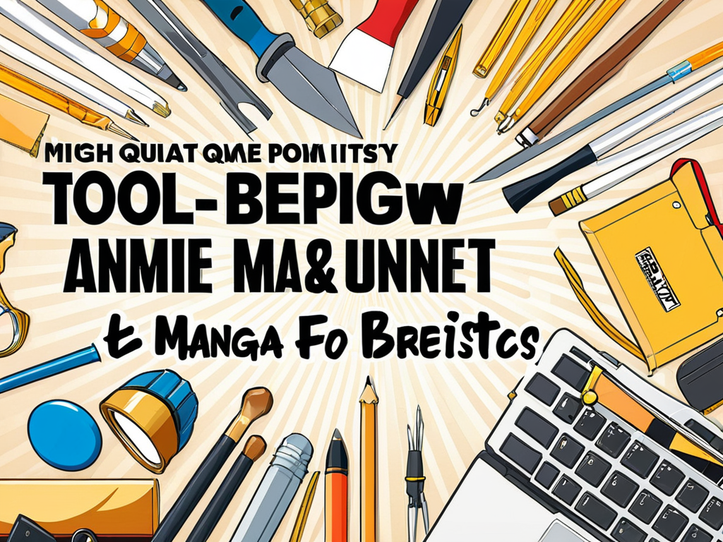 Featured image for blog post: 10 Must-Have Tools for Beginner Anime & Manga Artists